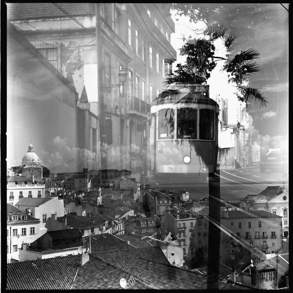 Lisbon Film multiple exposure